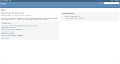 Desktop Screenshot of dev.exiv2.org